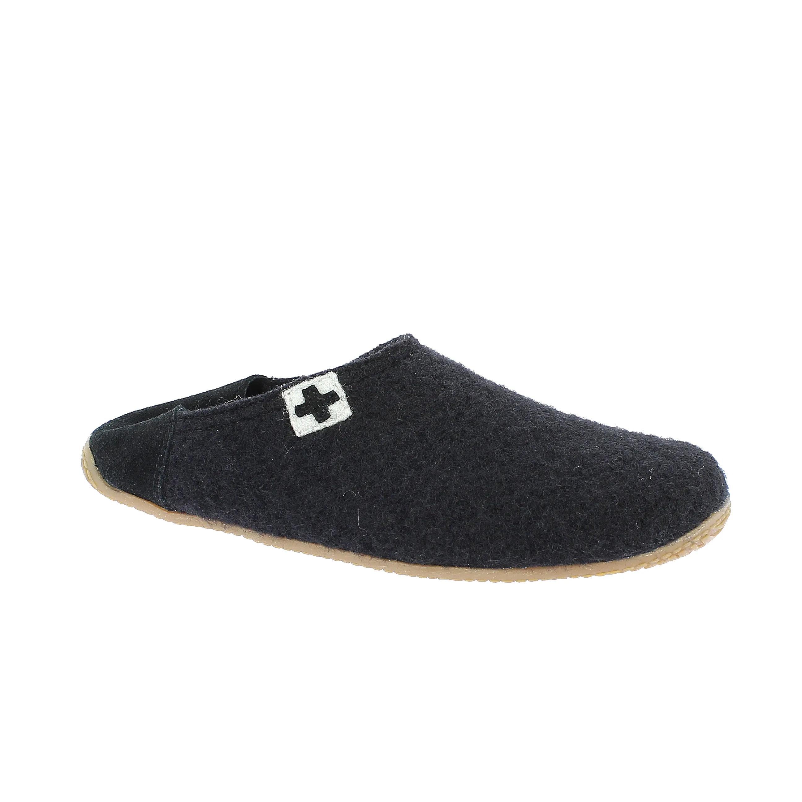 Pantoffel mit Lederkappe