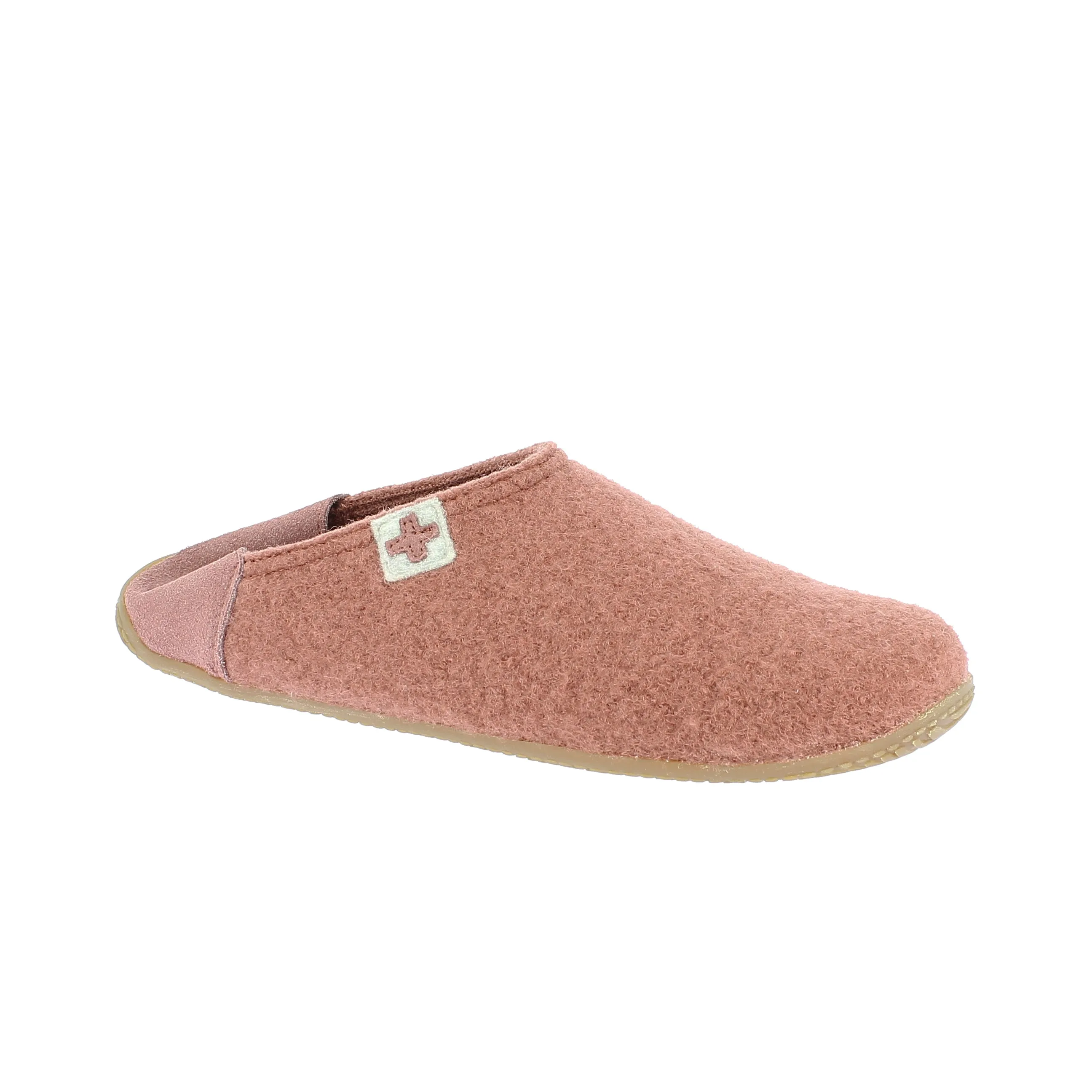 Pantoffel mit Lederkappe