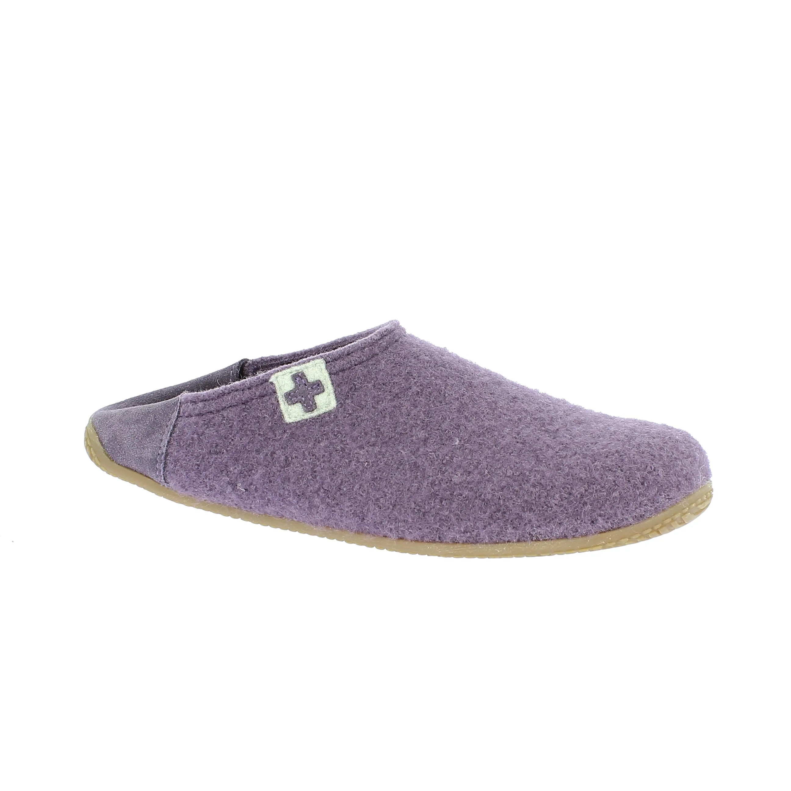 Pantoffel mit Lederkappe