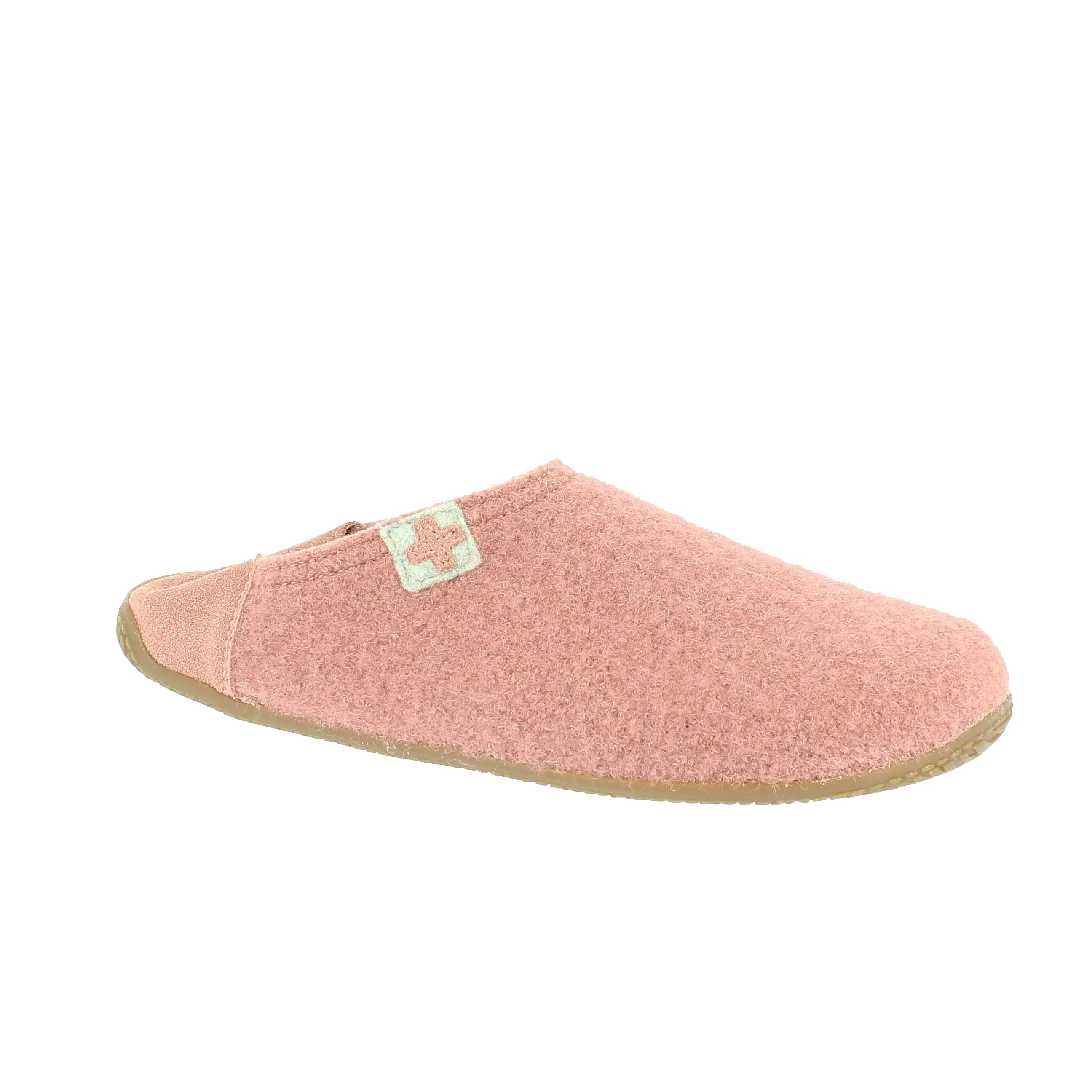 Pantoffel mit Lederkappe