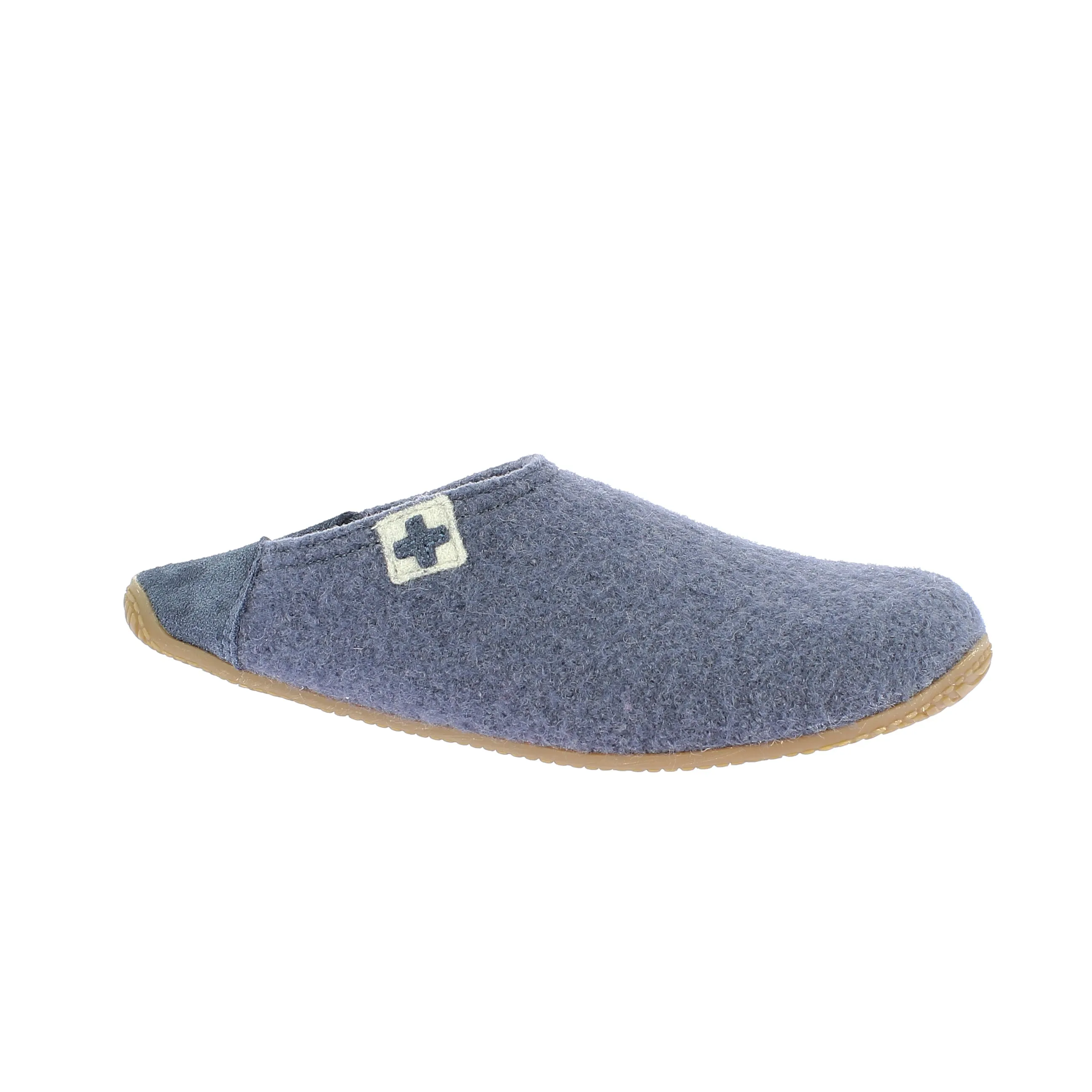 Pantoffel mit Lederkappe