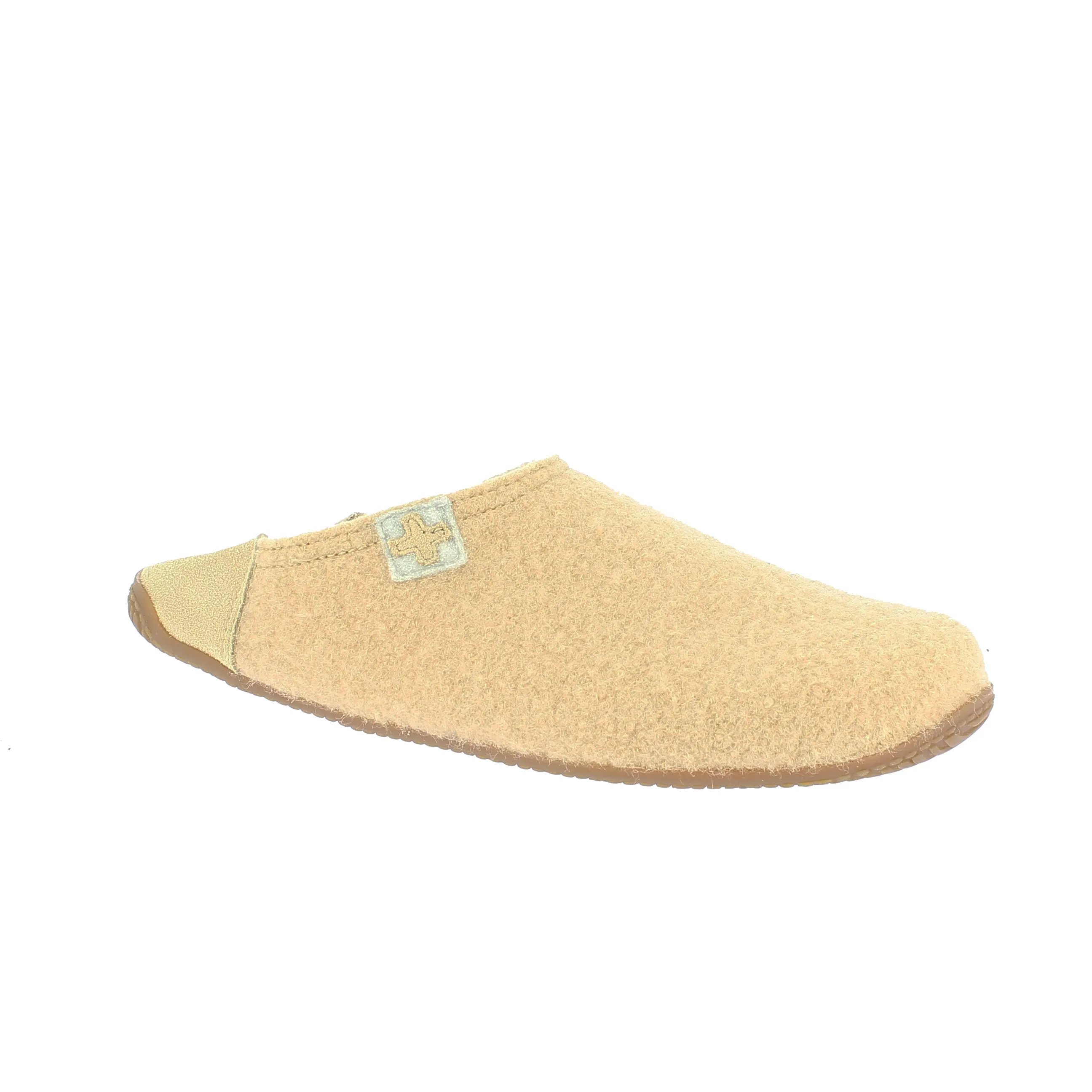 Pantoffel mit Lederkappe