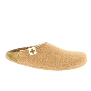 Pantoffel mit Lederkappe