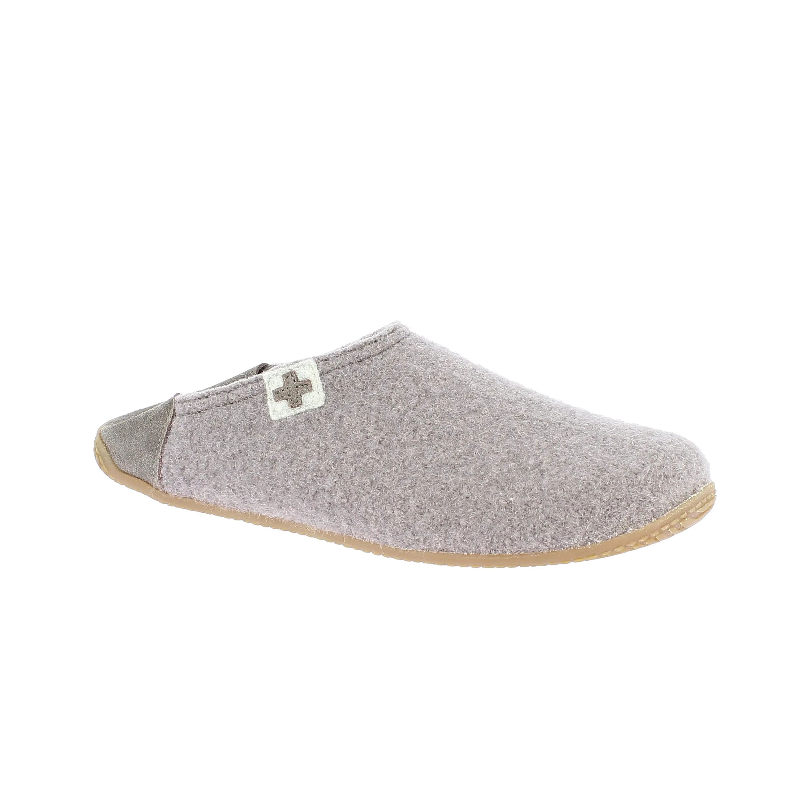 Pantoffel mit Lederkappe
