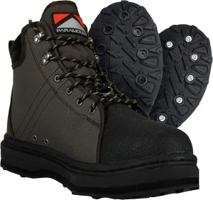 Paramount Outdoors WYCB001-DJX-9 W/Y Stonefly Cleated Wading Boot, Brown, 9