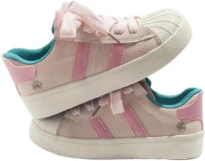 Paw Retro Shell-Toe Cute Shoes - Y2K Kawaii Chunky Sneakers for Women & Girls, Comfy Breathable White Casual Trainer for Back to School, Beach Travel, Campus Concerts, All-Match Minimalist Streetwear