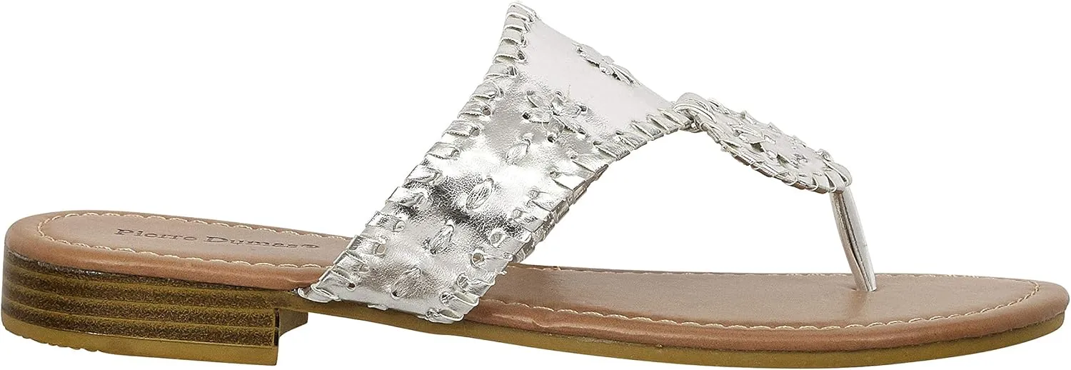 Pierre Dumas Women's Rosetta Slip-on Sandals