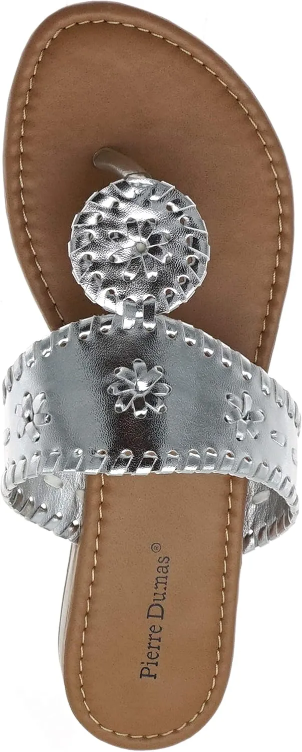 Pierre Dumas Women's Rosetta Slip-on Sandals