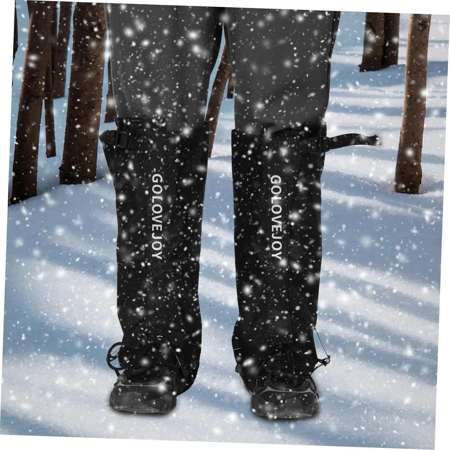 POPETPOP Boot Gaiters Leg Gaiters for Cover Winter Hiking Accessory Snow Legging Gaiter Gaiters for Hiking