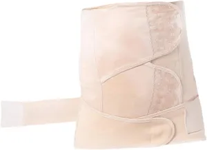 Postpartum Belly Wrap Elastic Waist Trainer Pelvis Belt for Postnatal Support Slimming for Moms Abdominal Corset for Waist Beige