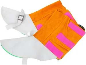 PRETYZOOM Leather Welding Boot Protectors 2pcs Foot Covers for Shoes Spats for Welding Shoes
