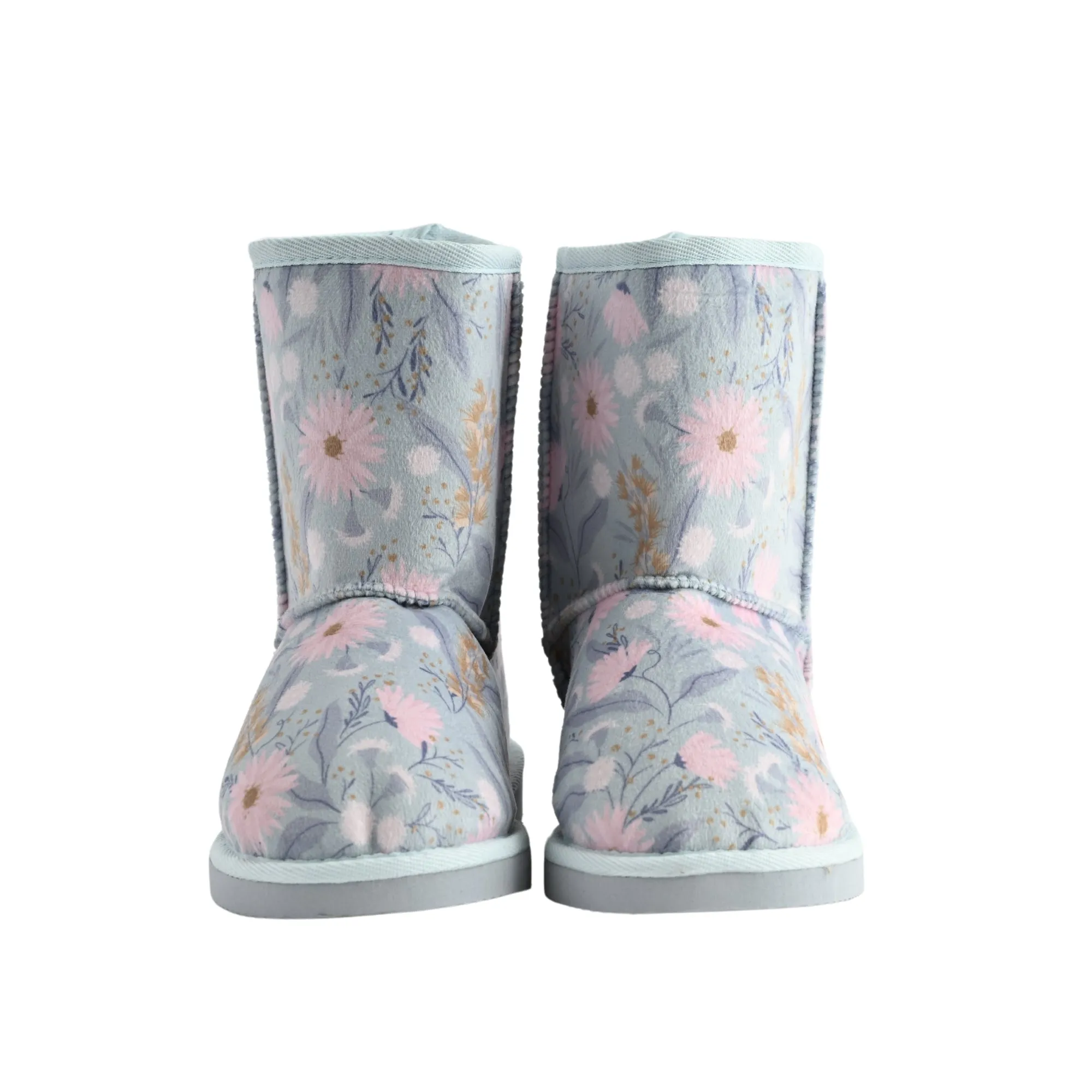 Printed Slipper Boots - MEADOW DREAM