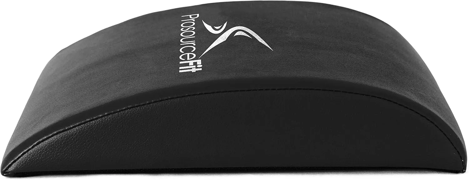 ProsourceFit Abdominal AB Mat 15" x 12" High Density Core Trainer, Black/Blue