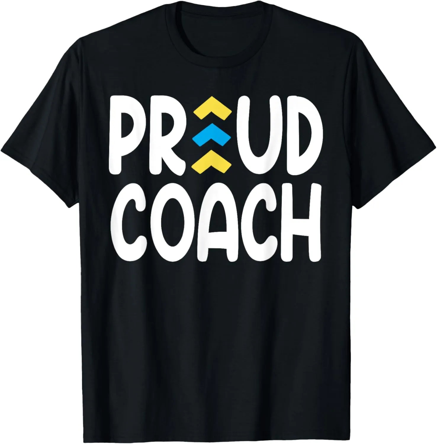 Proud Coach World Down Syndrome Day Awareness Socks Trainer T-Shirt