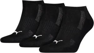 Puma 3-Pack Men's Sporty Trainer Socks, Black S-M