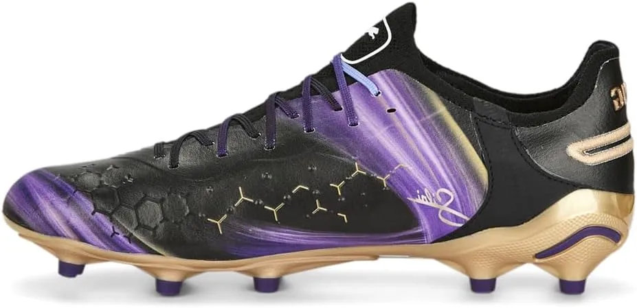 PUMA Mens King Ultimate Elements Firm GroundArtificial Ground Soccer Cleats Cleated, Firm Ground, Turf - Black