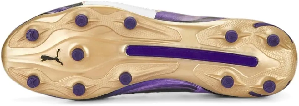 PUMA Mens King Ultimate Elements Firm GroundArtificial Ground Soccer Cleats Cleated, Firm Ground, Turf - Black