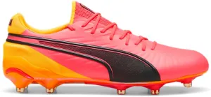 PUMA Mens King Ultimate Tricks Firm GroundArtificial Ground Soccer Cleats Cleated, Firm Ground - Orange - Size 9 M