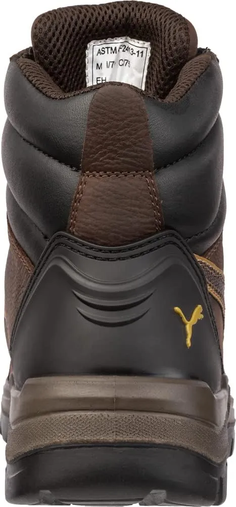 PUMA Men's Tornado Brown Soft Toe Industrial Boot