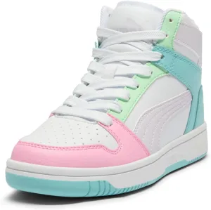 PUMA Unisex-Child Rebound Layup Mid Sneaker