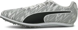 Puma Unisex Technical Sport Track and Field Shoe, White Black Silver, 12 US Women