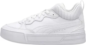 PUMA Women's Skye Demi Lace Up Sneaker Wht/Grey 9 Medium US