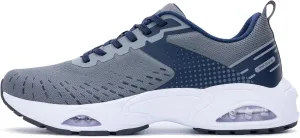 Quseek Mens Air Running Shoes Tennis Athletic Sneakers Lightweight Breathable Walking Sneakers for Gym Jogging Sports US 7-13