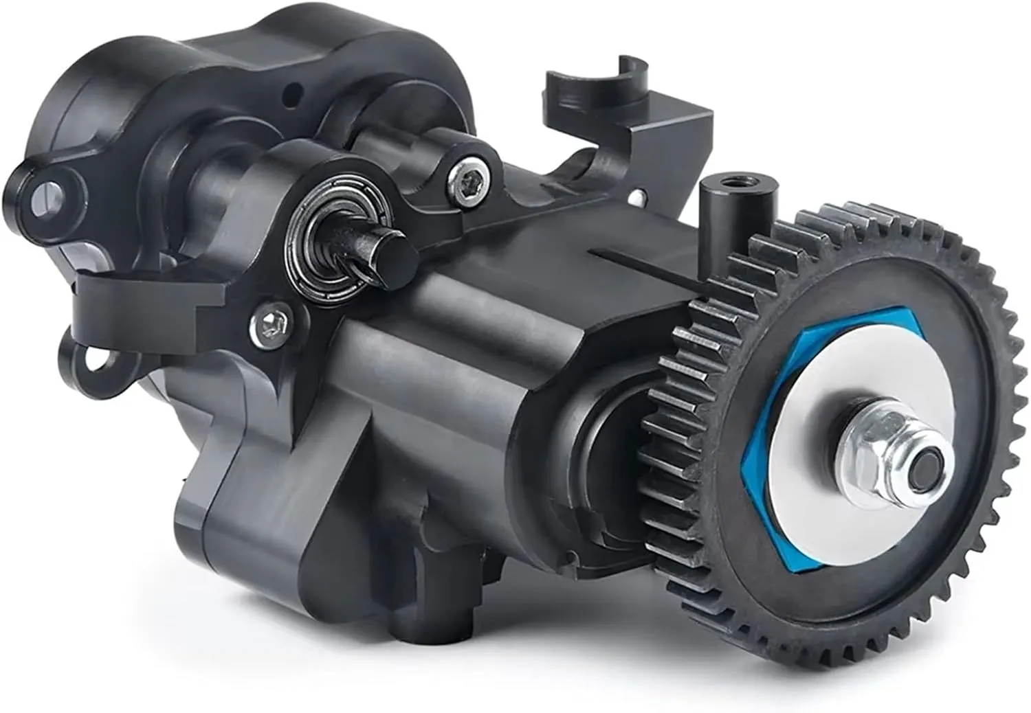 RC Car Accessories Compatible with TRX4 for Bronco for TRX6 1/10 RC Crawler Gearbox with Shifting Slipper Clutch and Transmission Internal Gears