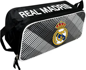 Real Madrid Shoe Bag, Soccer Cleats Storage Bag, Licensed Real Madrid Shoe Carrying Bag
