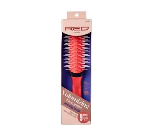 Red by kiss 9 rows non slip volumizing brush. BSH41