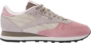 Reebok Unisex Classic Leather Trainers, Sand Hazy Grey Dusty Rose, 7.5