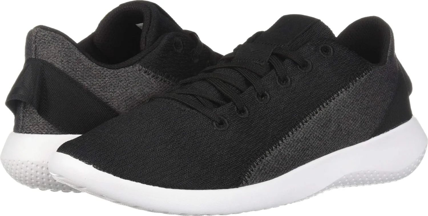 Reebok Women's Ardara Cross Trainer, Black/White/True Grey, 10 M US