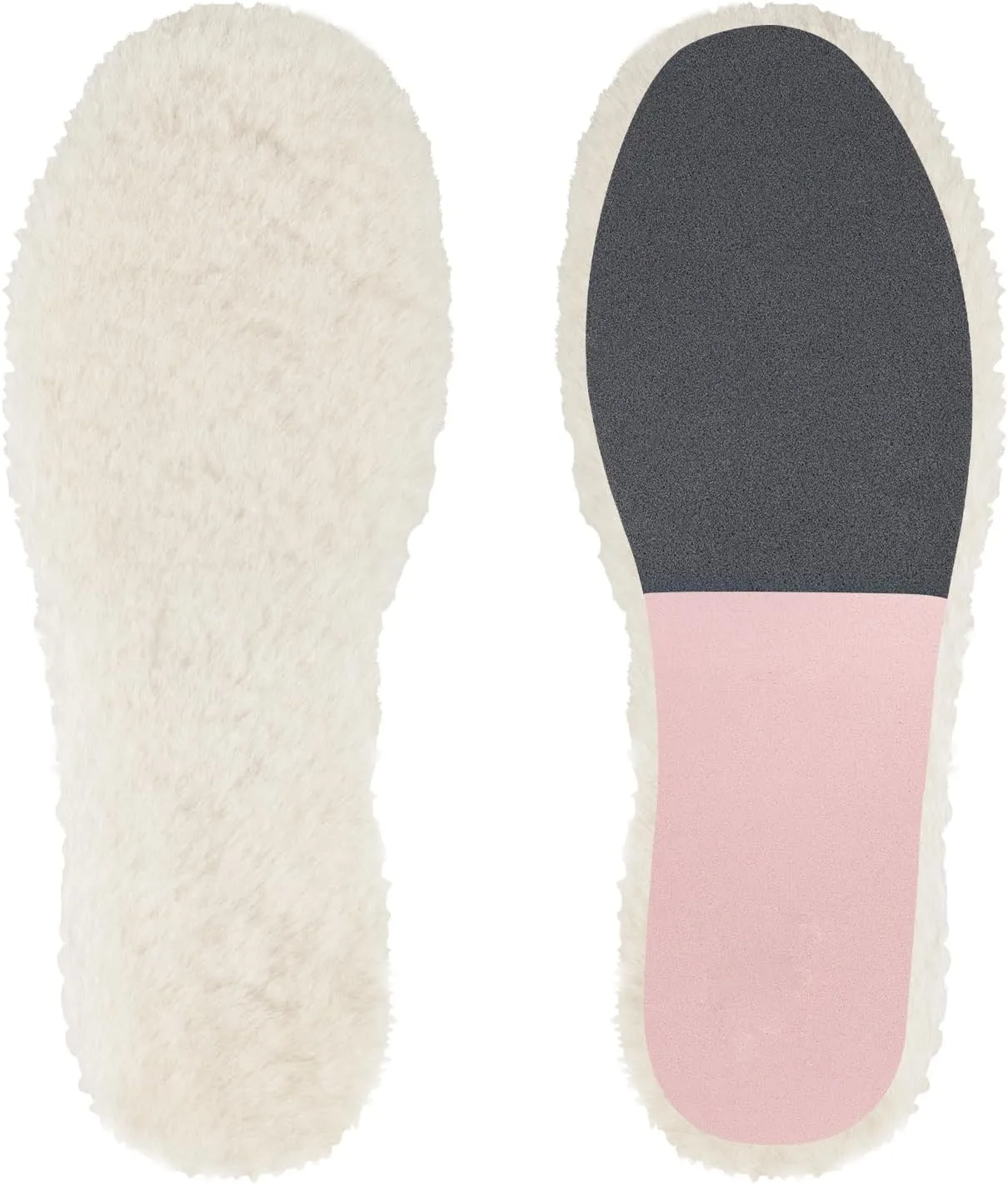 Replacement Insoles for UGG Women Slipper and Boot Shoes, Sheepskin Insole Inserts for Foot Warm