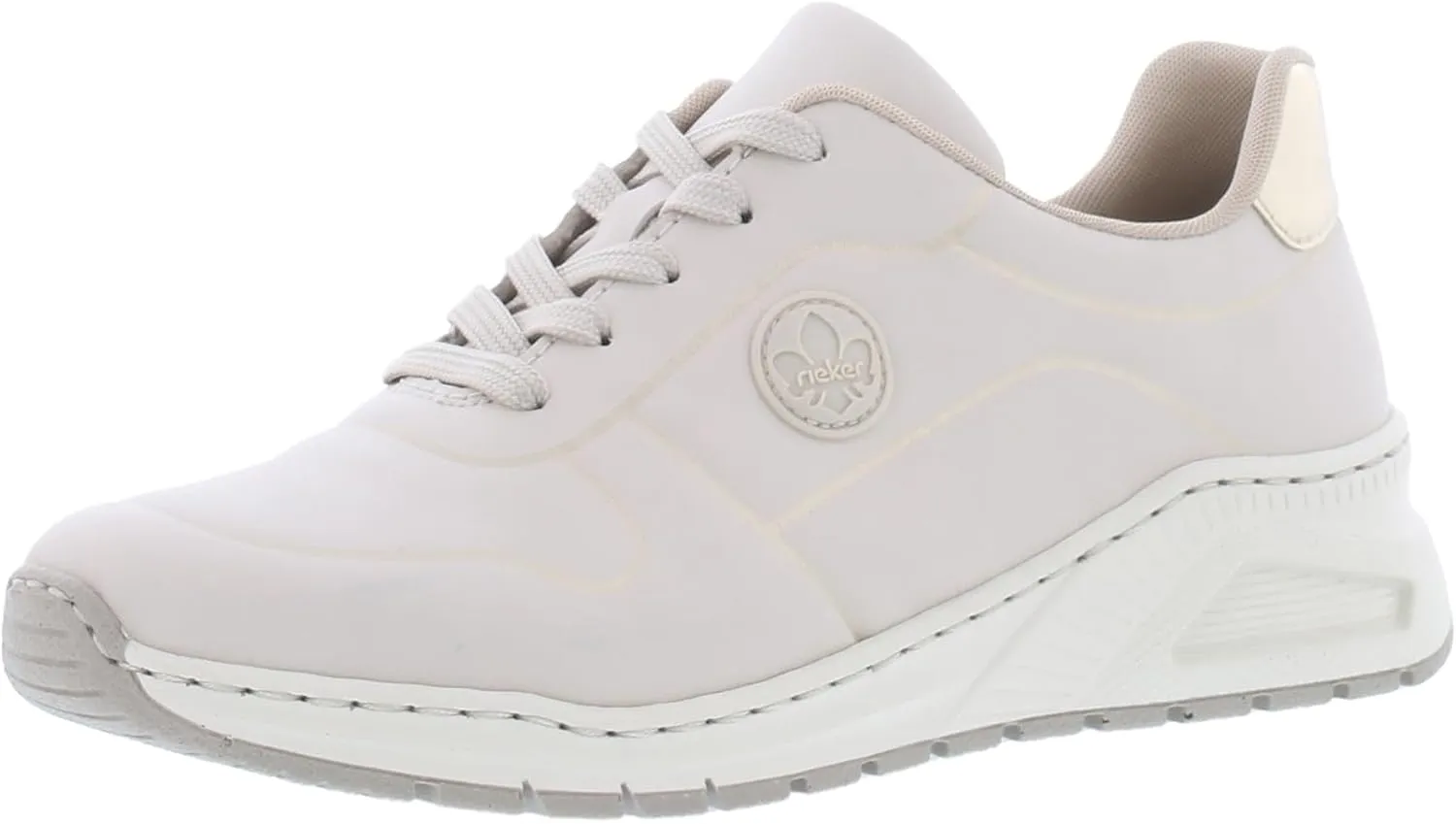 Rieker Women's comfortable shoes, M4903, women's lace-up shoes, loose insole