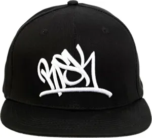 Risky's Tools of The Trade-TAG- Flat Brimmed Customized 6-Panel Baseball Hat Black