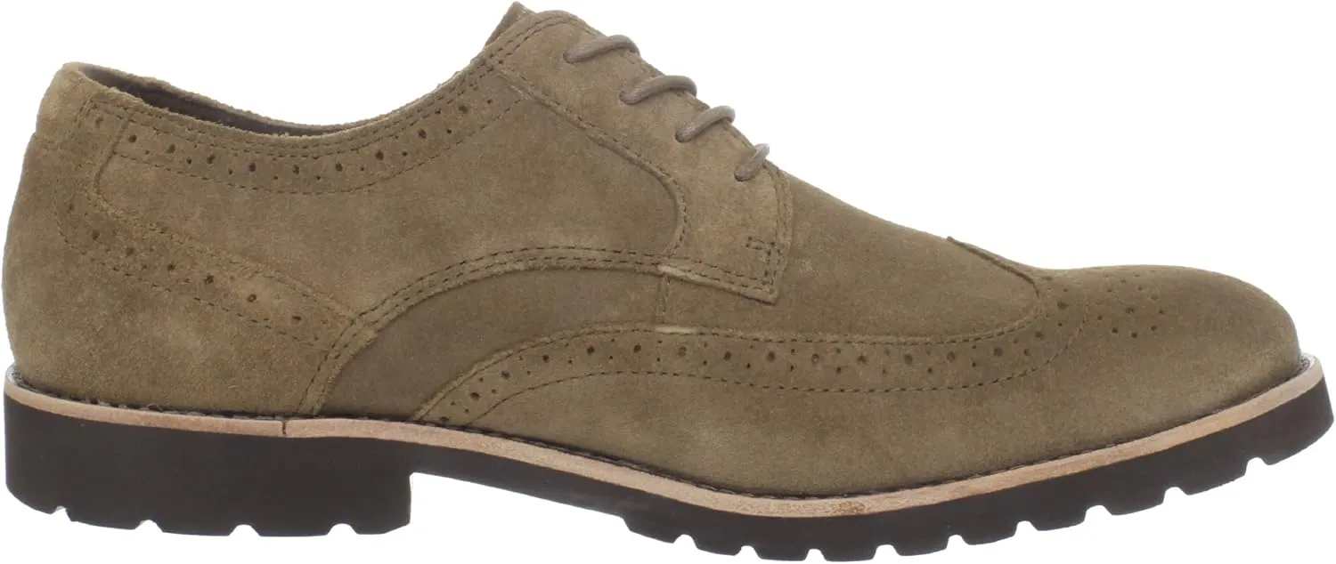 Rockport Men's Ledge Hill Wing Tip Lace-Up-