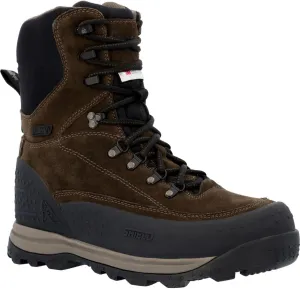 ROCKY Blizzard Stalker Max Waterproof 1400G Insulated Boot, Brown, Size 12(W)