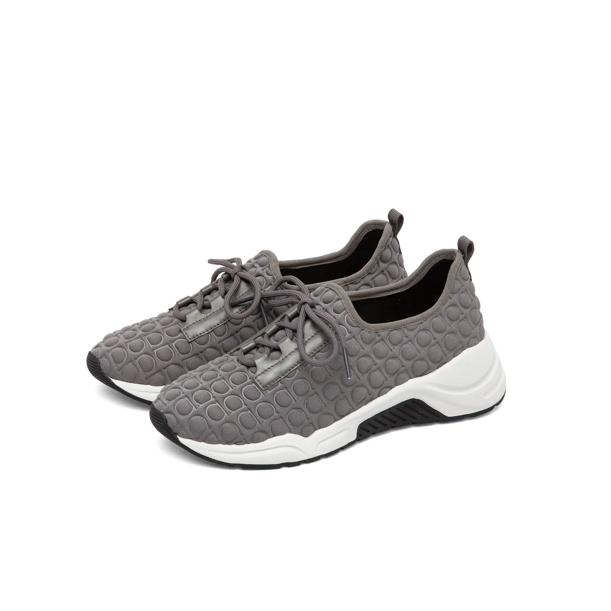 RODGER | Pull-On Lace-Up Fashion Athleisure Trainers