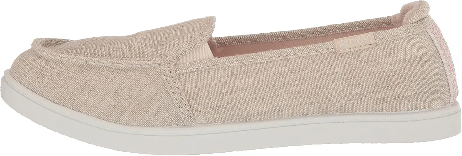 Roxy Women's Minnow Slip on Sneaker Shoe Loafer Flat