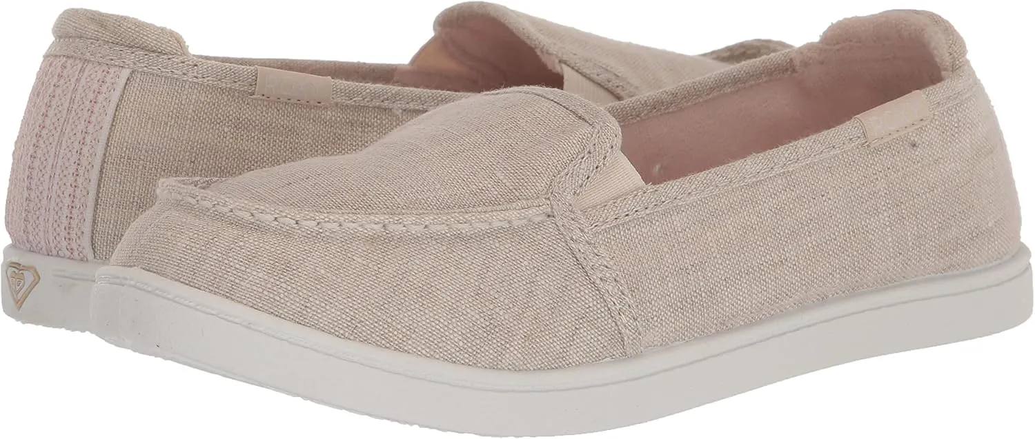 Roxy Women's Minnow Slip on Sneaker Shoe Loafer Flat