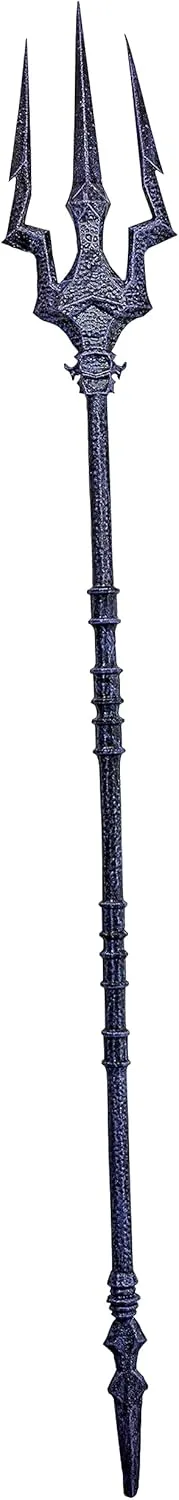 Rubie's Unisex DC Aquaman and the Lost Kingdom Plastic Necrus Trident Costume Accessory, As Shown, 55" Long