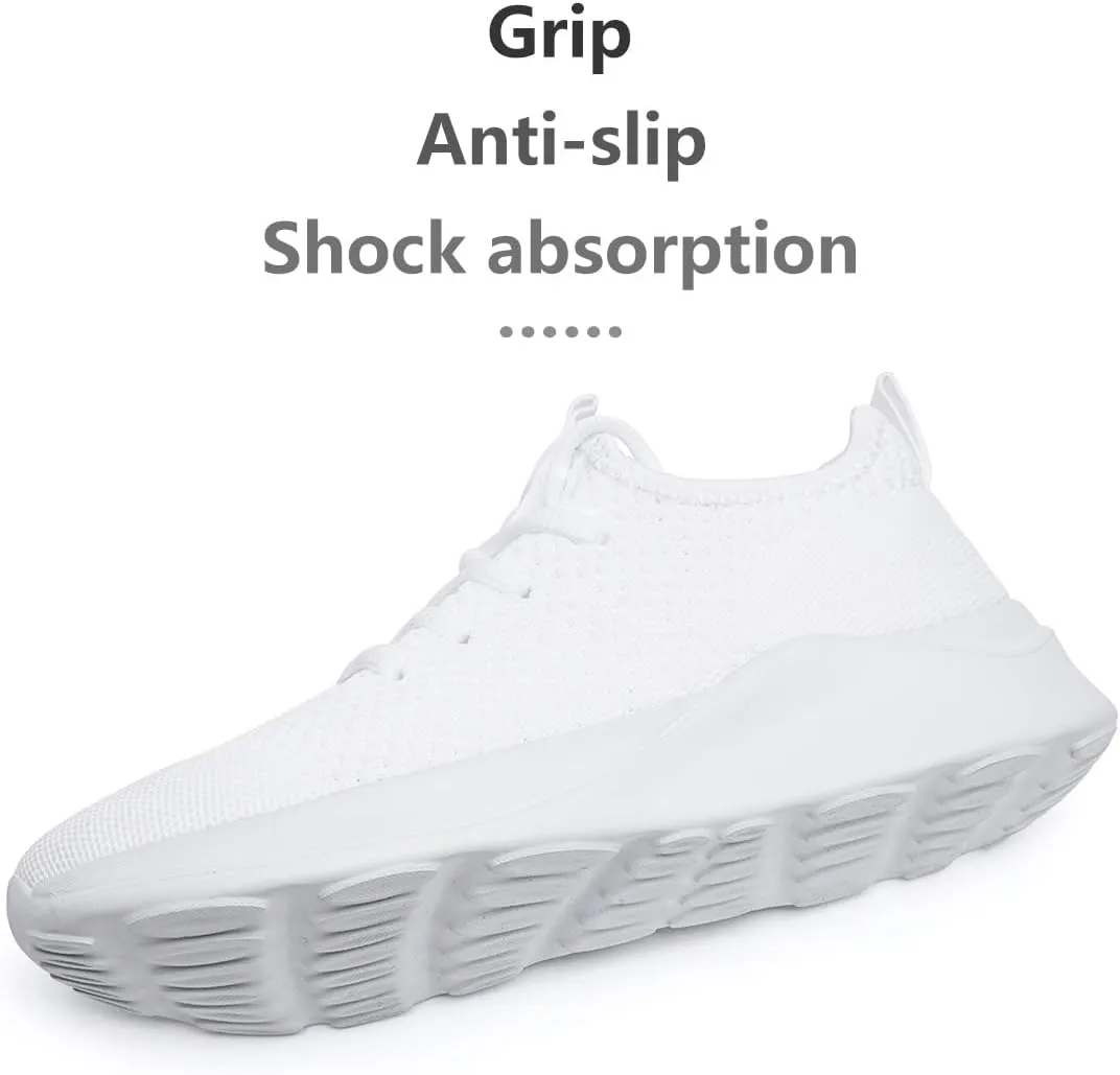 Running Shoes for Men Slip on Tennis Shoes Fashion Sneakers Lightweight Breathable Casual Walking Shoes Outdoor Workout Athletic Training Gym Trainer Sport Trainers
