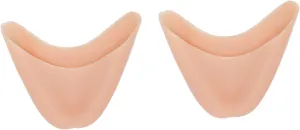 SAFIGLE 1 Pair Comfortable Skin Color Ballet Foot Toe Covers Wear Tiptoe Protectors Breathable Flexible Design for Dance All Shoe Long Lasting Washable