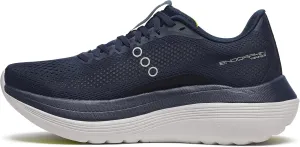 Saucony Men's Endorphin Trainer Sneaker, Navy/Primrose, 12