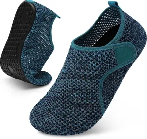 Scurtain Barefoot Water Shoes for Women Men Beach Swim Aqua Socks Summer Quick-Dry Sandals Slippers