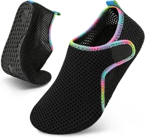 Scurtain Barefoot Water Shoes for Women Men Beach Swim Aqua Socks Summer Quick-Dry Sandals Slippers