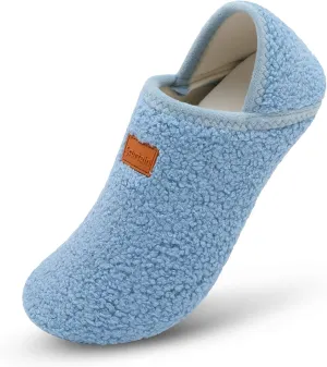 Scurtain Slippers for Women Men House Slipper Socks Lightweight Unisex Adults Barefoot Shoes Non-Slip Travel Slippers