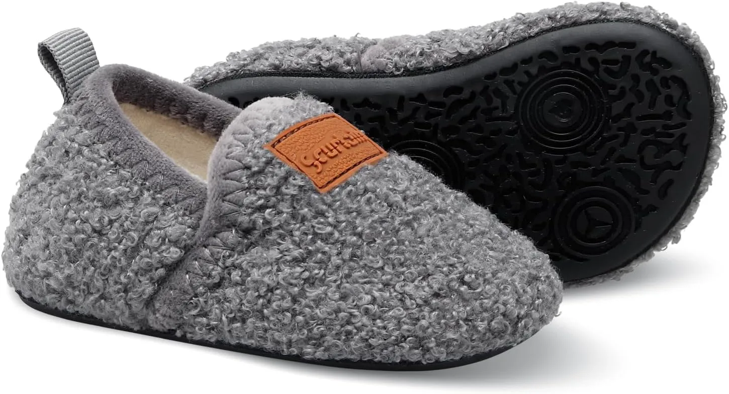 Scurtain Unisex Kids Toddler Slippers