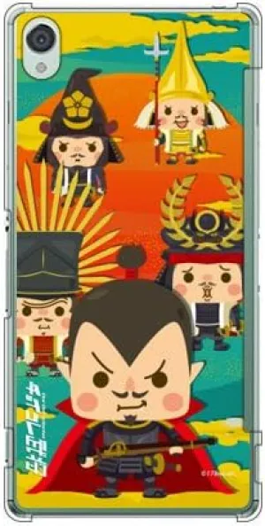 SECOND SKIN CHOICOLE Warlords Fubu Tenka (Clear) Design by Takahiro Inaba/for Xperia Z3 SOL26/au ASOL26-PCCL-205-Y765