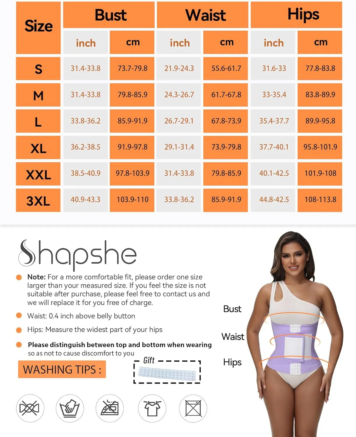 SHAPSHE Sweat Waist Trainer Corset for Women Sweet Belly Waist Trimmer Tummy Wrap Sport Workout Postpartum Sauna Belt Band